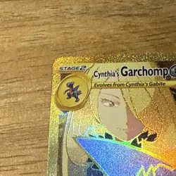Pokemon TCG Destined Rivals Cynthia's Garchomp EX Card 241/182 Hyper Rare NM - Image 2