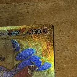 Pokemon TCG Destined Rivals Cynthia's Garchomp EX Card 241/182 Hyper Rare NM - Image 3