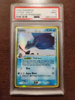 🔥🔥PSA 9 Latios Holo Rare Pokemon Card 2006 EX Holon Phantoms 12/110🔥🔥 - Image 1