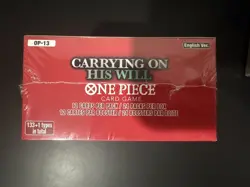 One Piece TCG OP13 Carrying On His Will Booster Box English Sealed - Image 2
