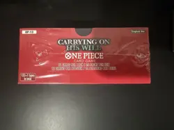One Piece TCG OP13 Carrying On His Will Booster Box English Sealed - Image 3
