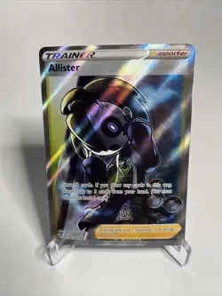 Allister 179/185 SWSH Vivid Voltage Holo Full Art Ultra Rare Pokemon Card NM/M - Image 1