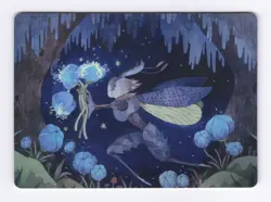 Bitterbloom Bearer Art Card MTG Art Series: Lorwyn Eclipsed (ASECL) - Image 1