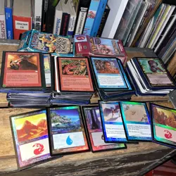 Magic The Gathering Card Random Lot Of Over 400 + 1995 - 2001 Foil / Regular MTG - Image 1