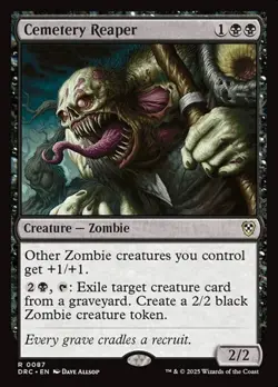 1x Cemetery Reaper NM Eng MTG - Aetherdrift Commander - Image 1