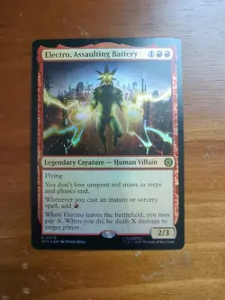 Electro, Assaulting Battery Marvel's Spider-Man Foil - Image 1