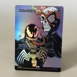 MTG Infernal Grasp - Borderless Foil - MAR NM - Image 1