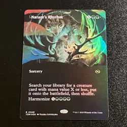 Nature's Rhythm (Borderless) Tarkir: Dragonstorm Foil - Image 1