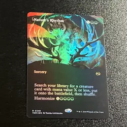 Nature's Rhythm (Borderless) Tarkir: Dragonstorm Foil - Image 2