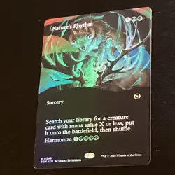 Nature's Rhythm (Borderless) Tarkir: Dragonstorm Foil - Image 3