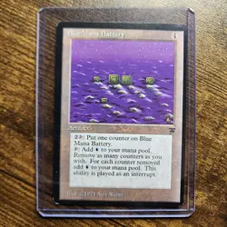 MTG - Magic The Gathering - Legends - BLUE MANA BATTERY - RARE! - Image 1