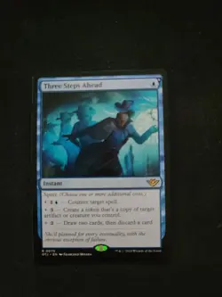 MTG OTJ #75 Three Steps Ahead Outlaws of Thunder Junction Regular - Image 1