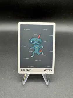 Sneasel - Sneezer #215 Pookiemoot Series 2 Custom Fan Art Pokemon - Image 1