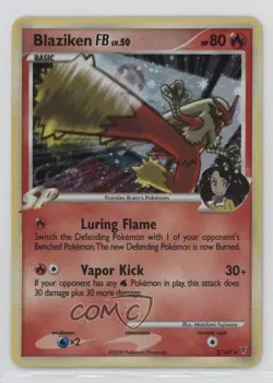 Blaziken FB Holo Pokemon Platinum Supreme Victors #2 2009 - Image 1