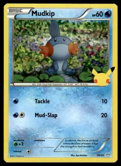 2021 McDonald's Canada 25th Anniversary Promo Non-Holo Mudkip UNplayed #19 - Image 1
