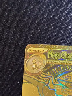 Pokemon TCG Mega Charizard X EX 130/094 PFL: Gold Hyper Rare - Image 2