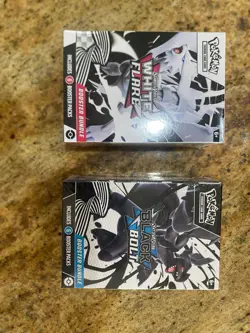 Pokemon Black Bolt and White Flare Booster Bundle Set of 2 Sealed New - Image 1