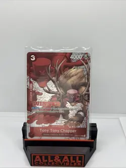 Tony Tony.Chopper C Alt Art Winner OP04-010 Store Winner Pack 2024 One Piece Eng - Image 1