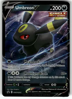 Umbreon V SWSH203 SWSH: Sword & Shield Promo Cards NM Pokemon Card TCG - Image 1