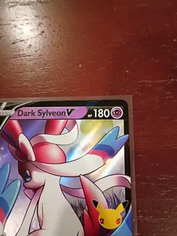 SWSH: Sword & Shield Promo Cards #SWSH134 Dark Sylveon V - Image 3
