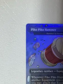Piko Piko Hammer - RAINBOW FOIL - MTG Secret Lair x Sonic - NM Card - Image 2