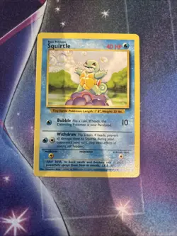 (VP) SQUIRTLE - 63/102 - Base Set - Pokemon Card - LP - Image 1