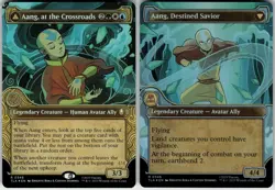 AANG, AT THE CROSSROADS (SHOWCASE) 346 AVATAR: THE LAST AIRBENDER RARE FOIL LP - Image 1