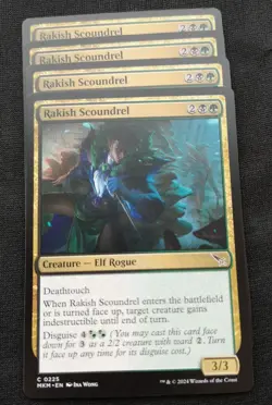 Rakish Scoundrel X4 - Playset - MKM - NM Unplayed - EN - 0225 - Image 1