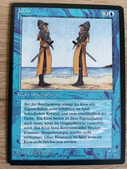 Klon Magic Karte MtG Foreign Black Border FBB Clone German Limited - Image 1