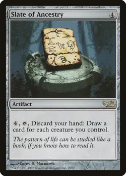 Slate of Ancestry Elves vs. Goblins NM Artifact Rare MAGIC MTG CARD ABUGames - Image 1