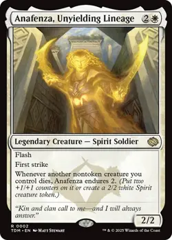 Anafenza, Unyielding Lineage FOIL Tarkir: Dragonstorm NM Rare CARD ABUGames - Image 1