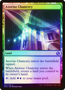 Azorius Chancery FOIL Iconic Masters NM Land Uncommon MAGIC MTG CARD ABUGames - Image 1