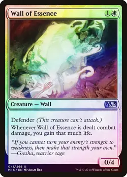 Wall of Essence FOIL Magic 2015 / M15 NM White Uncommon MAGIC CARD ABUGames - Image 1