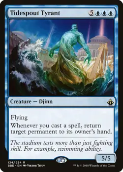 Tidespout Tyrant Battlebond NM Blue Rare MAGIC THE GATHERING MTG CARD ABUGames - Image 1