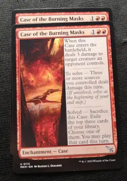 Case Of The Burning Masks X2 - MKM - NM Unplayed - EN - 0113 - Image 1