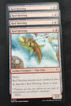 Red Herring X4 - Playset - MKM - NM Unplayed - EN - 0142 - Image 1