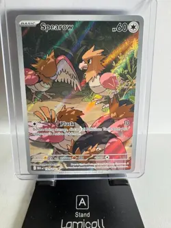 Pokemon TCG Spearow 151/132 Illustration Rare Me01: Mega Evolution Holo - NM - Image 1