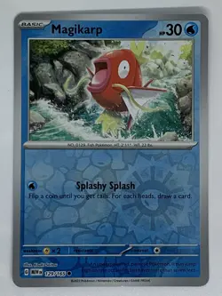 Magikarp Reverse Holo 129/165 Scarlet & Violet 151 Pokemon Card NM - Image 1