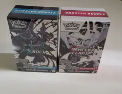 New Factory Sealed Pokemon Black Bolt & White Flare Booster Bundle - Image 1