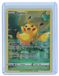 Pokemon TCG Pikachu GG30/GG70 Crown Zenith Gallery Ultra Rare Full Art Holo - Image 1
