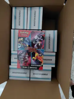 Pokemon TCG Destined Rivals Booster Bundle Lot of 10 Sealed - Image 1