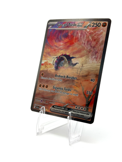Pokemon Great Tusk ex Special Illustration Rare Scarlet & Violet Base Set 246/19 - Image 2