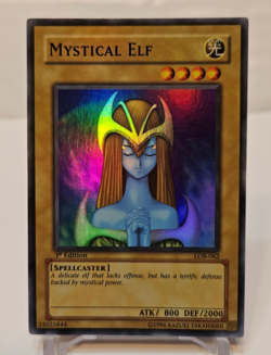 Mystical Elf LOB-062 Super Rare 1st Edition Asian English Version Yugioh 970 - Image 1
