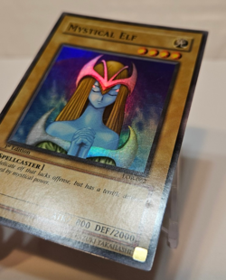 Mystical Elf LOB-062 Super Rare 1st Edition Asian English Version Yugioh 970 - Image 2