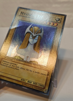 Mystical Elf LOB-062 Super Rare 1st Edition Asian English Version Yugioh 970 - Image 3
