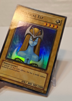 Mystical Elf LOB-062 Super Rare 1st Edition Asian English Version Yugioh 970 - Image 4