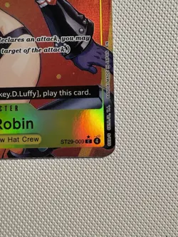 Nico Robin ST29-009 Alternate Art Egghead One Piece TCG Near Mint English - Image 4