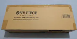 Japanese 2nd Anniversary Set One Piece Card Game ENGLISH Version Sealed Bandai - Image 1