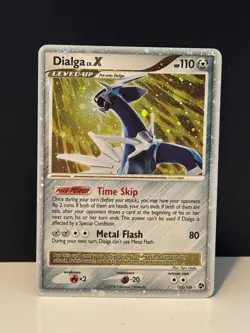 Pokemon Dialga LV.X Ultra Rare Card Great Encounters 105/106 - Image 1