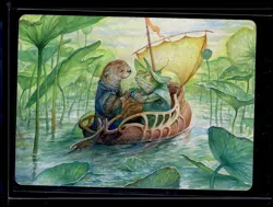 Run Away Together - 11 - Art Card - BLB - NM - MTG - Image 1